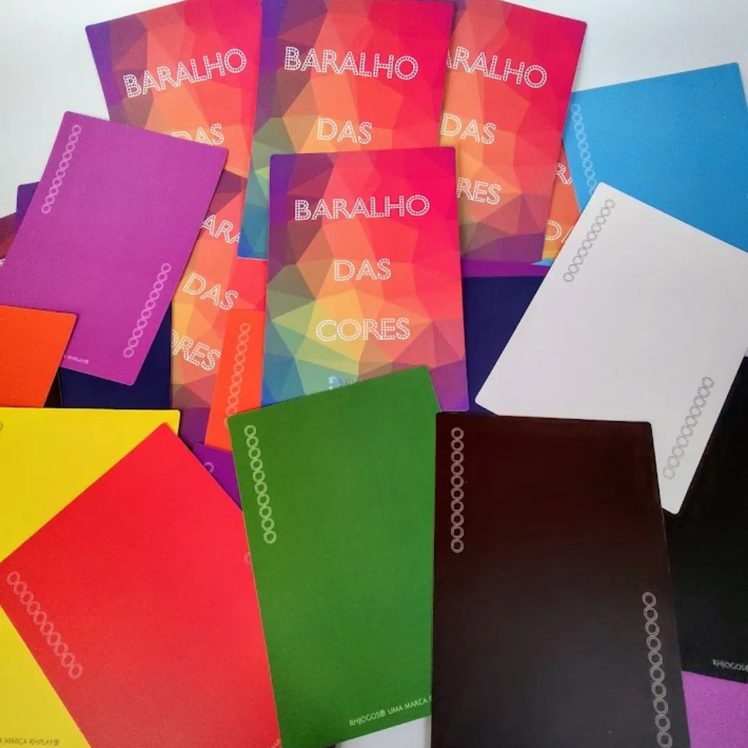 baralho das cores rhjogos — dinâmica de grupo para formação de equipes, expressão de sentimentos e atividades de teambuilding