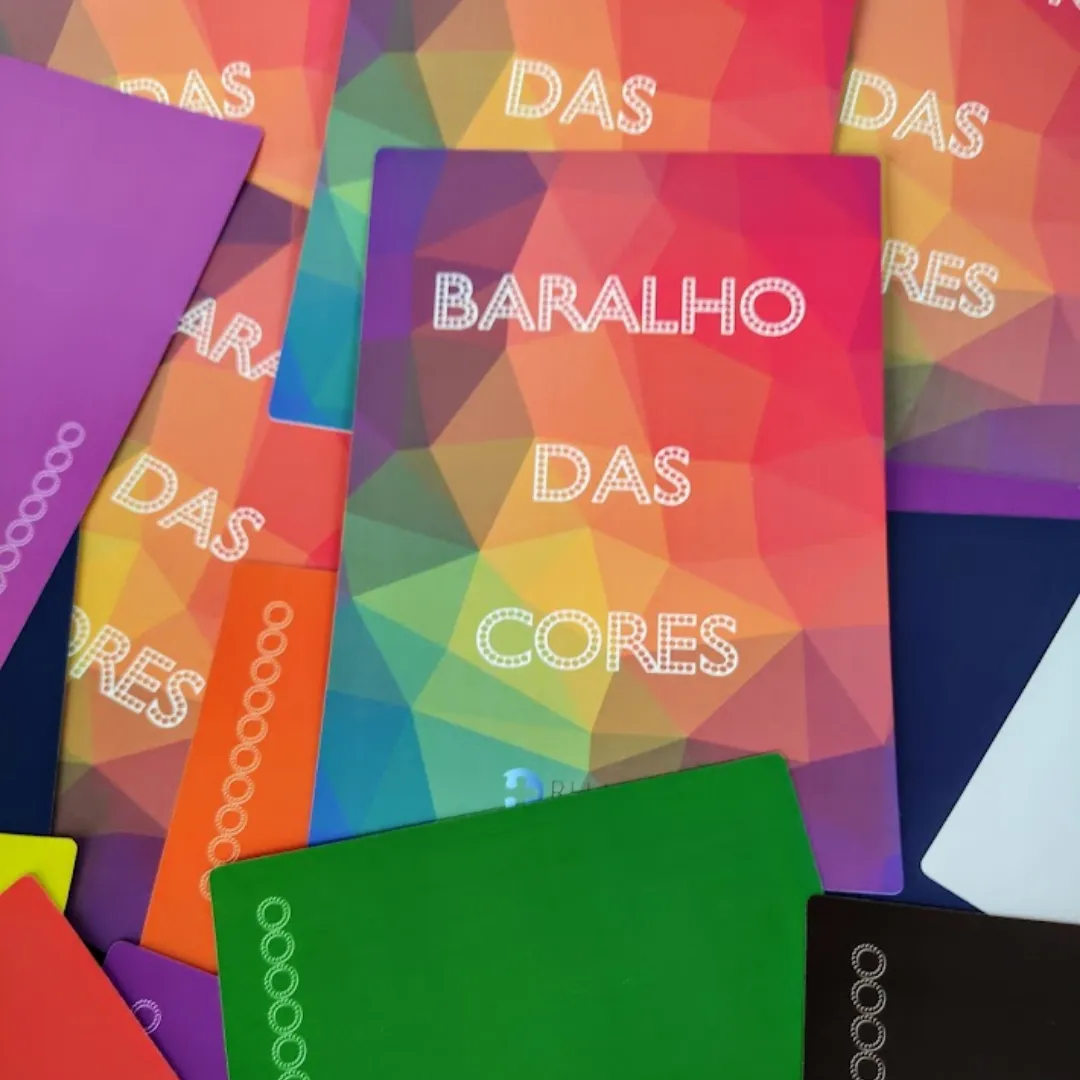 baralho das cores rhjogos — dinâmica de grupo para formação de equipes, expressão de sentimentos e atividades de teambuilding