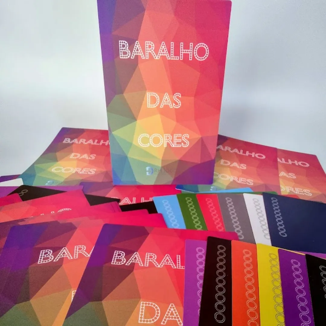 baralho das cores rhjogos — dinâmica de grupo para formação de equipes, expressão de sentimentos e atividades de teambuilding
