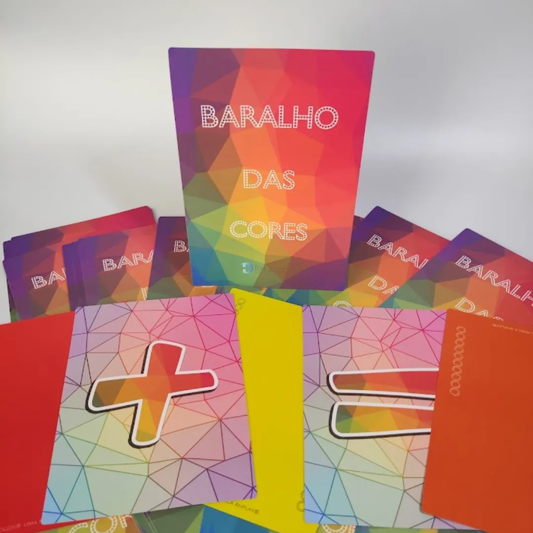 baralho das cores rhjogos — dinâmica de grupo para formação de equipes, expressão de sentimentos e atividades de teambuilding