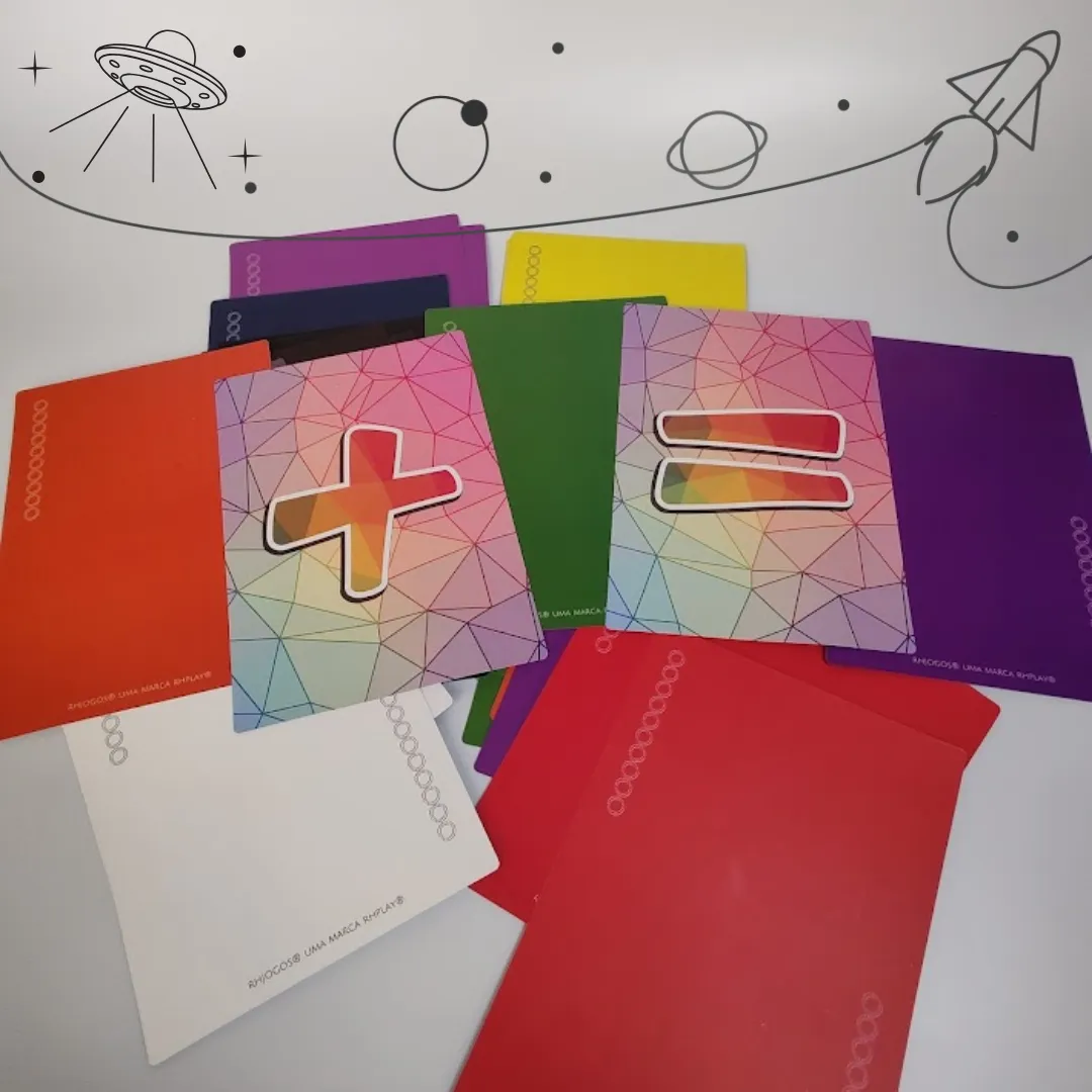 baralho das cores rhjogos — dinâmica de grupo para formação de equipes, expressão de sentimentos e atividades de teambuilding