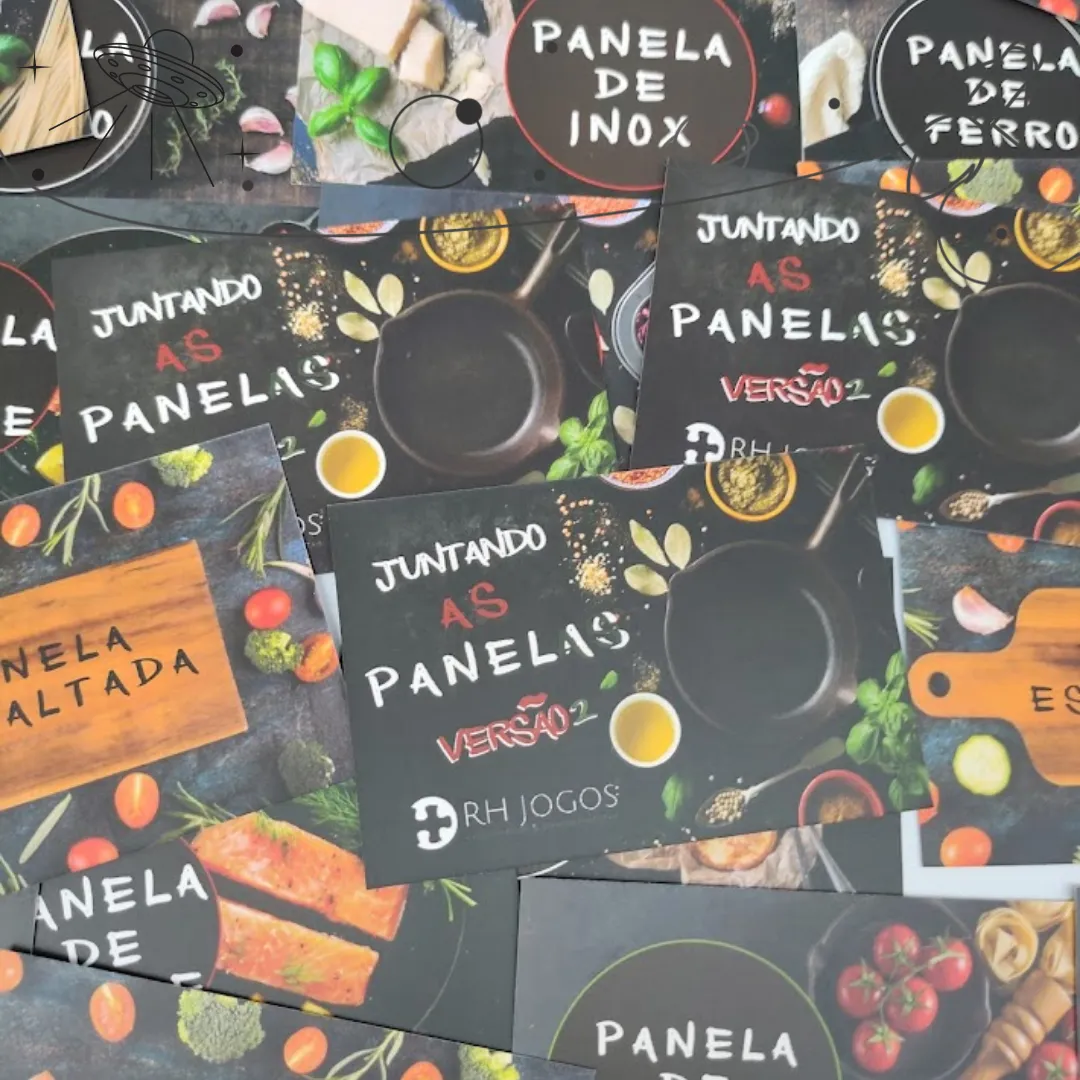 Dinâmica Juntando as Panelas da RHJOGOS para quebra-gelo, integração e team building em treinamentos corporativos.