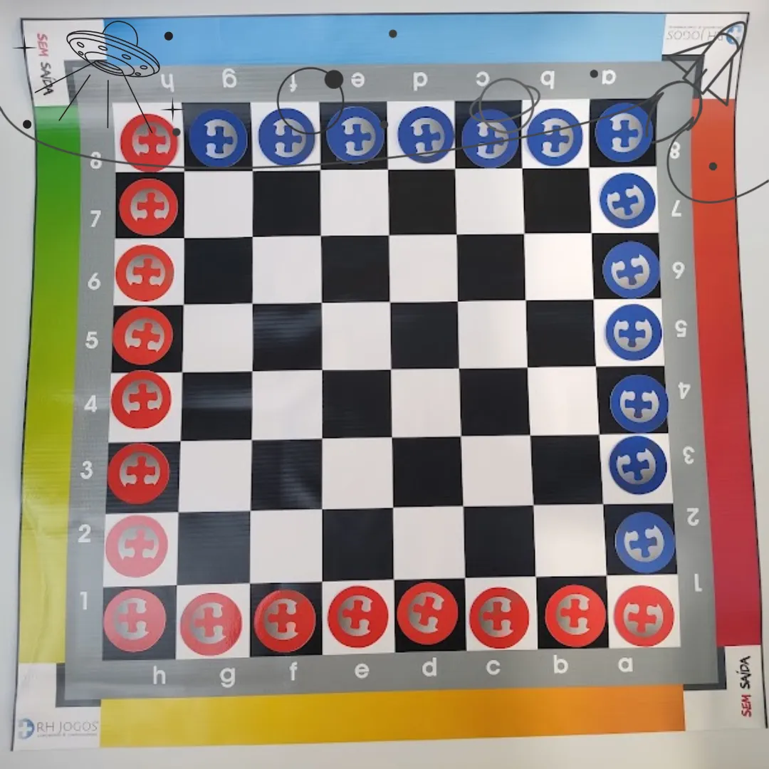 Jogo Sem Saída da RHJOGOS®, ferramenta de team building que desenvolve estratégia, comunicação e tomada de decisão sob pressão.