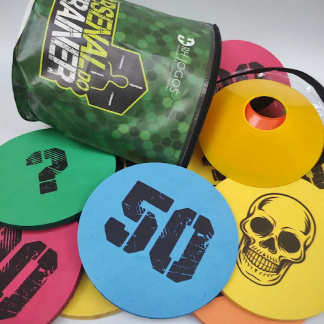 Jogo Zona de Risco para team building e treinamento de liderança e comunicação em equipes.