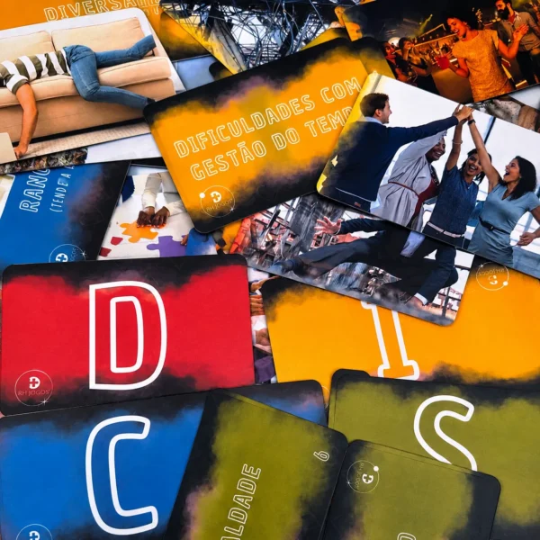 DISC Imagens – Jogo de Perfil Comportamental com 52 Cartas | RHJOGOS®